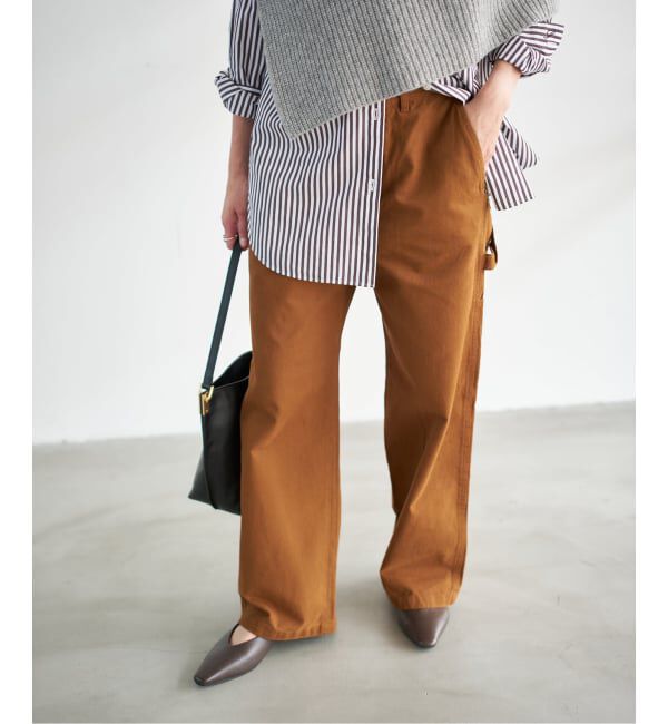 Spick and Span「≪洗濯機洗い可≫起毛ペインターチノ」|チノ|