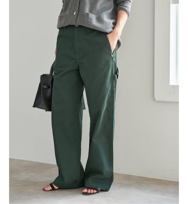 Spick and Span「≪洗濯機洗い可≫起毛ペインターチノ」|チノ|