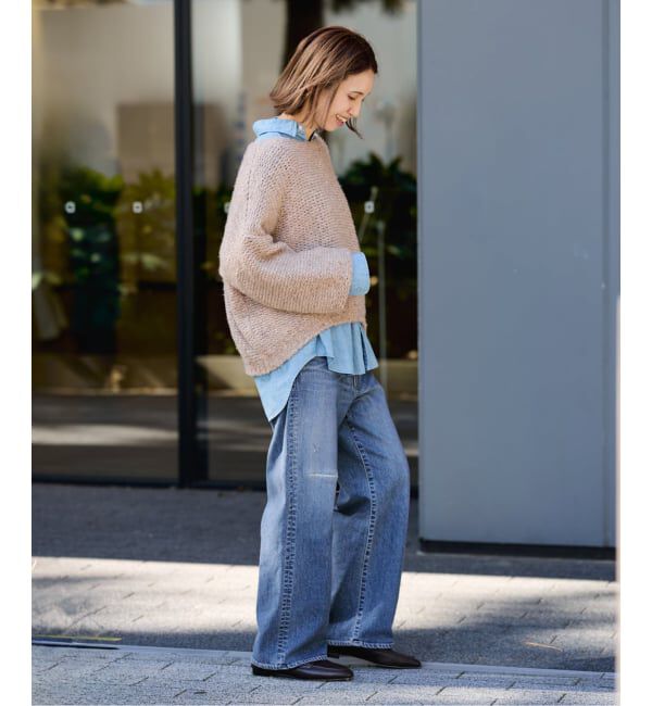 FRAMeWORK「イタリアヤーン furry ニット」|ニット・セーター|