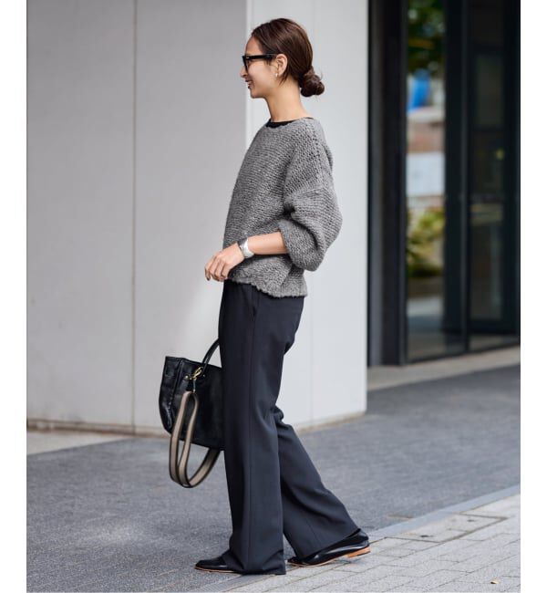 FRAMeWORK「イタリアヤーン furry ニット」|ニット・セーター|