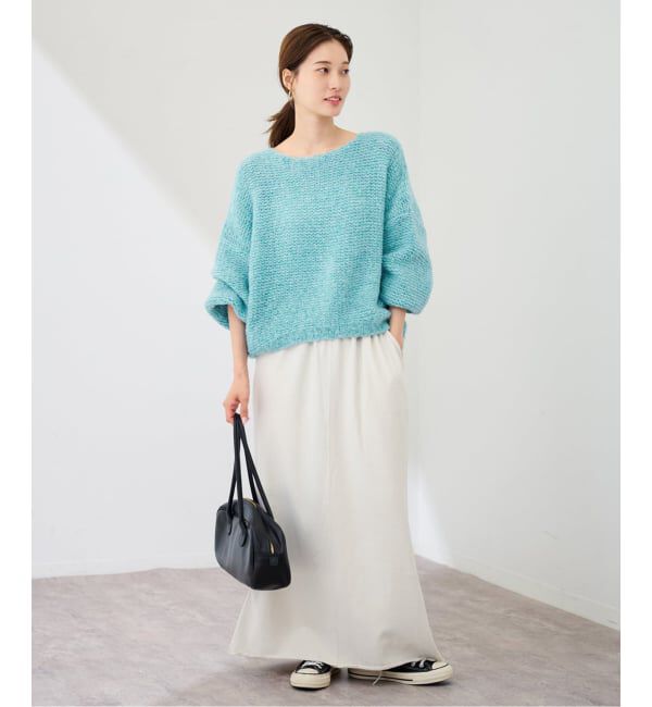 FRAMeWORK「イタリアヤーン furry ニット」|ニット・セーター|