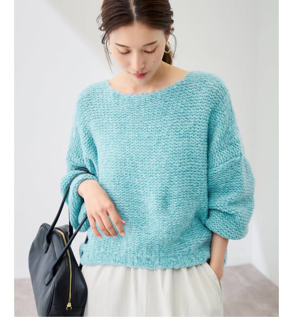 FRAMeWORK「イタリアヤーン furry ニット」|ニット・セーター|