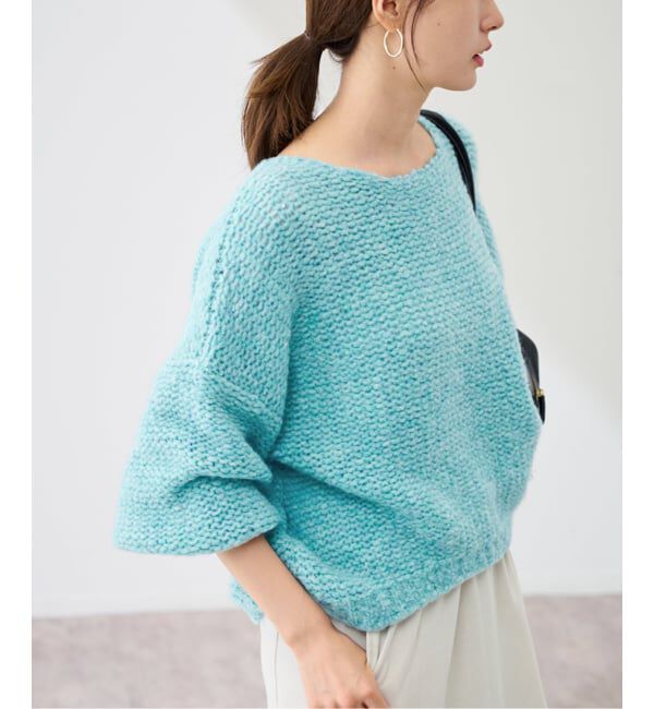 FRAMeWORK「イタリアヤーン furry ニット」|ニット・セーター|