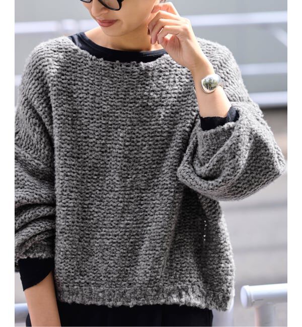 FRAMeWORK「イタリアヤーン furry ニット」|ニット・セーター|