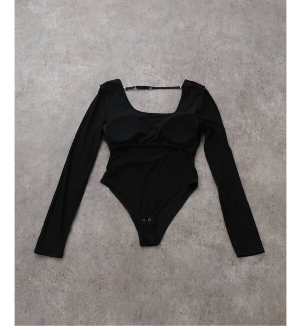 NOBLE「determ/デターム Scoop-Neck Bodysuit」|インナー|