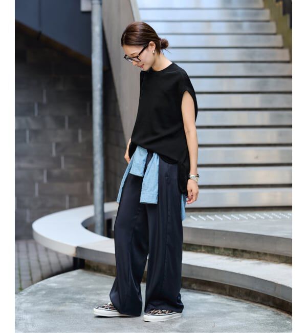 FRAMeWORK「サテンイージーパンツ」|その他|