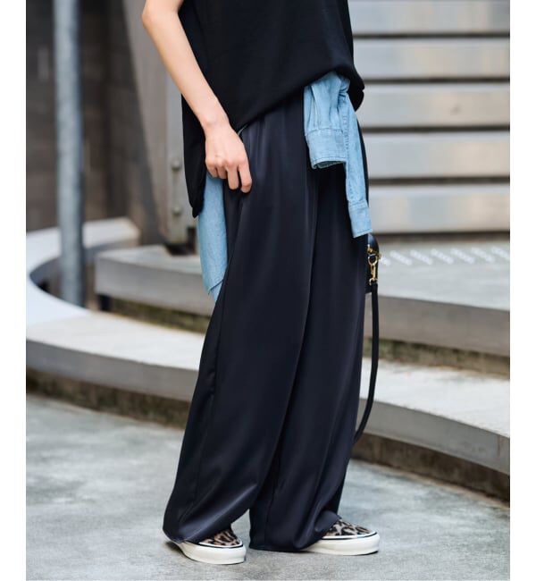 FRAMeWORK「サテンイージーパンツ」|その他|