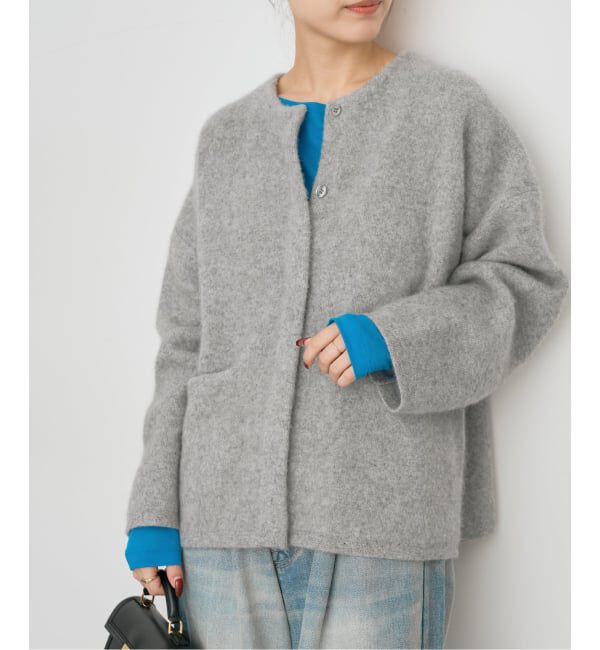 Spick and Span「《追加2》シアーボートネックプルオーバー」|Tシャツ・カットソー|