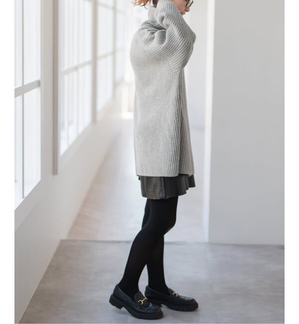 Spick and Span「ラムウールチュニックタートルニット」|ニット・セーター|