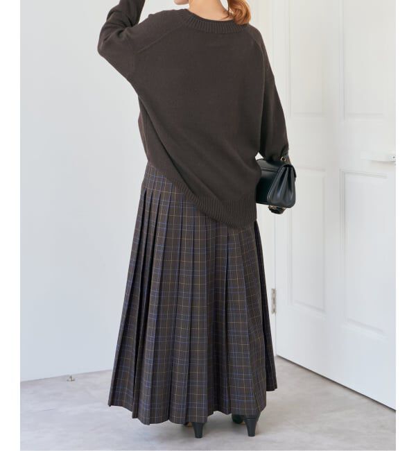 Spick and Span「ベルテッドプリーツスカート」|スカート|