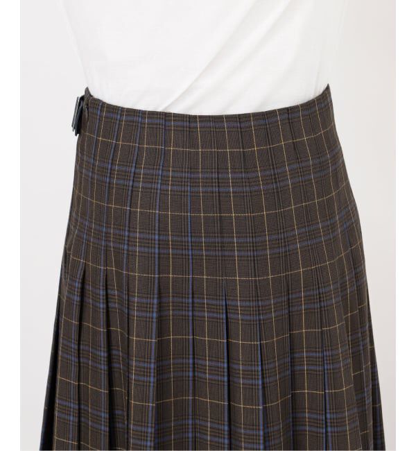 Spick and Span「ベルテッドプリーツスカート」|スカート|