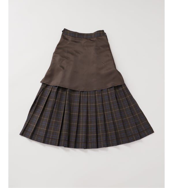 Spick and Span「ベルテッドプリーツスカート」|スカート|