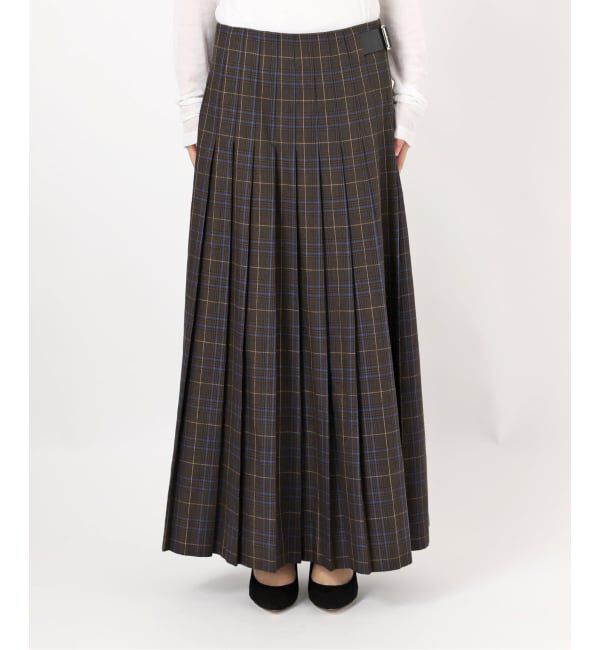 Spick and Span「ベルテッドプリーツスカート」|スカート|