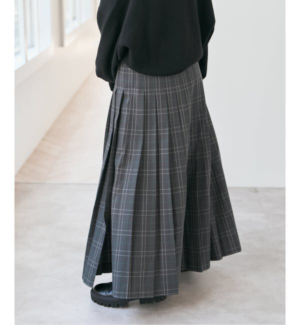 Spick and Span「ベルテッドプリーツスカート」|スカート|