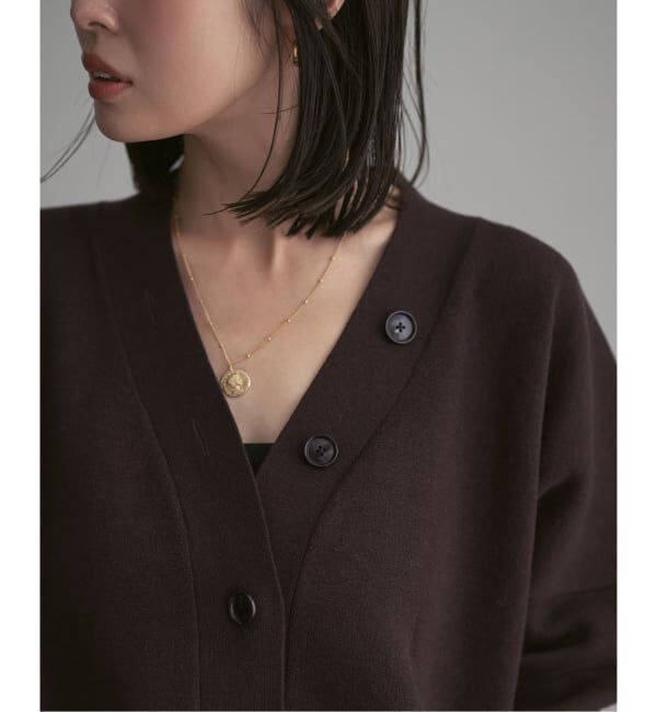 NOBLE「《追加》Vネックドルマンカーディガン」|カーディガン|
