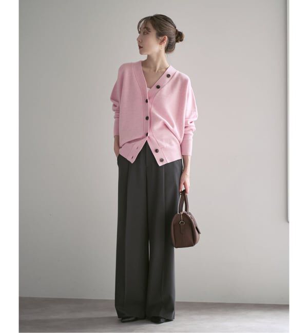NOBLE「《追加》Vネックドルマンカーディガン」|カーディガン|