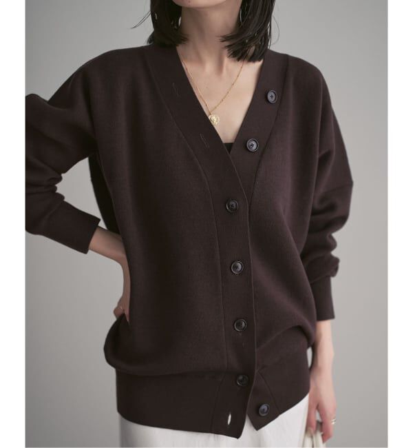 NOBLE「《追加》Vネックドルマンカーディガン」|カーディガン|