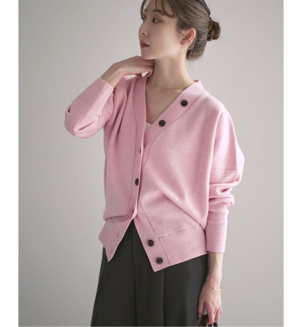 NOBLE「《追加》Vネックドルマンカーディガン」|カーディガン|