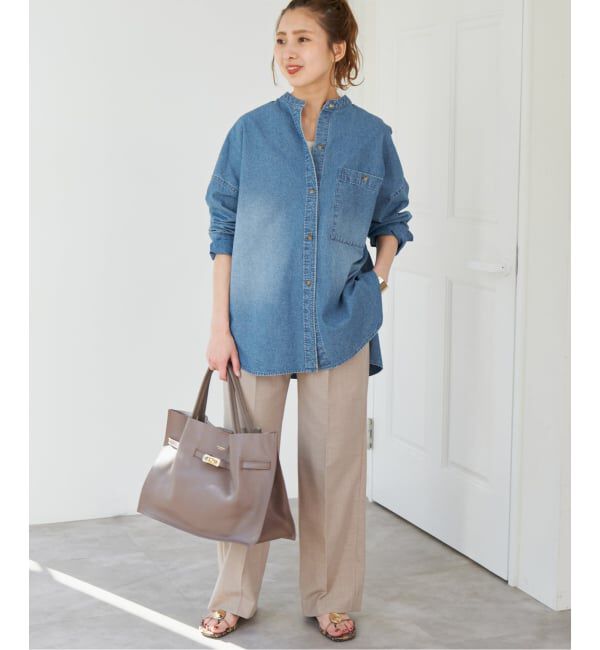 Spick and Span「《追加予約》VIOLAd&rsquo;ORO / ヴィオラドーロ イタリアンWフェイスレザートートバッグ L」|トートバッグ|