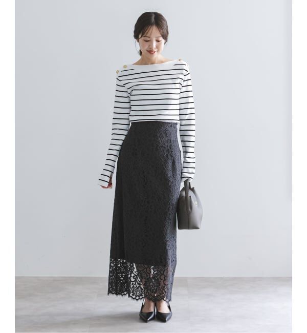 NOBLE「ショルダーボタンニットプルオーバー」|ニット・セーター|