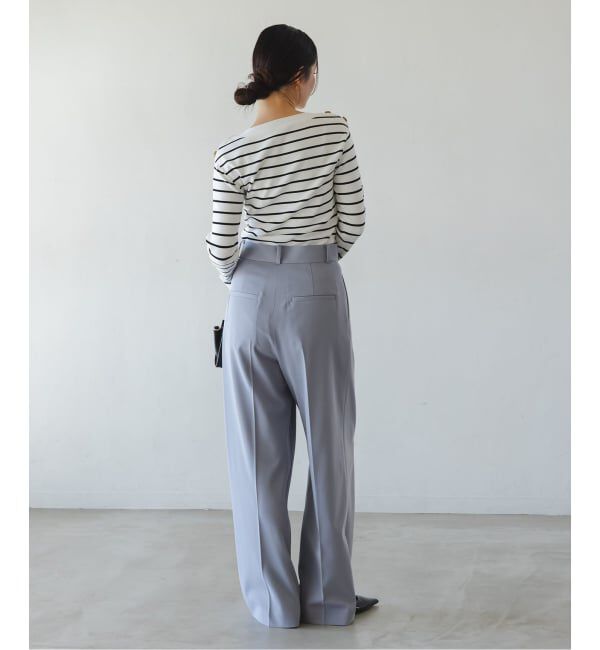 NOBLE「ショルダーボタンニットプルオーバー」|ニット・セーター|