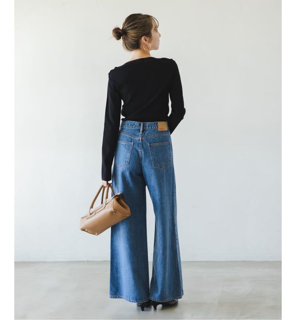 NOBLE「ショルダーボタンニットプルオーバー」|ニット・セーター|