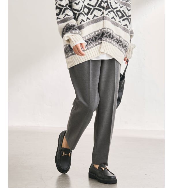 FRAMeWORK「≪追加≫T/R両面起毛パンツ 3」|スラックス|