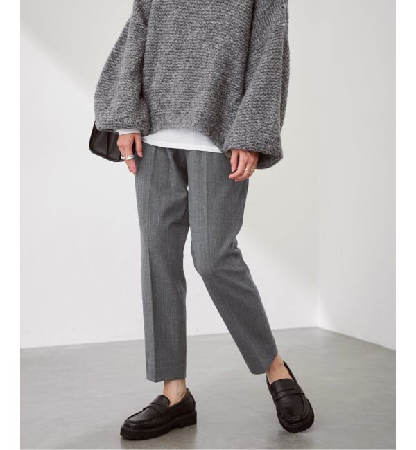 FRAMeWORK「≪追加≫T/R両面起毛パンツ 3」|スラックス|