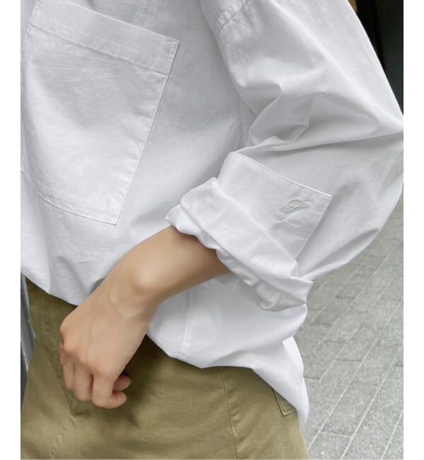 Spick and Span「《追加》50コットンオーバーシャツ」|シャツ・ブラウス|