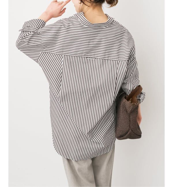 Spick and Span「《追加》50コットンオーバーシャツ」|シャツ・ブラウス|