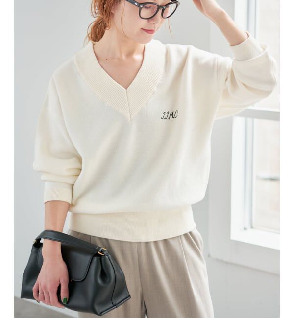 Spick and Span「J.J.Mercer / ジェイジェイマーサー 別注Vネックプルオーバー」|ニット・セーター|
