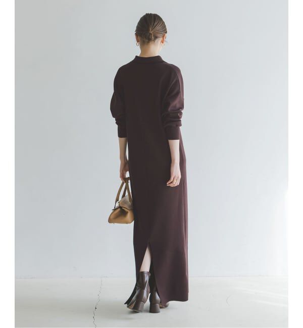 NOBLE「《追加》ポロシャツニットワンピース 2」|ワンピース|