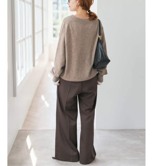 Spick and Span「《新色有り / 追加》P/Wイージースラックスパンツ」|スラックス|