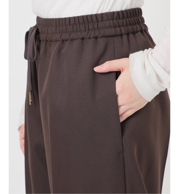 Spick and Span「《新色有り / 追加》P/Wイージースラックスパンツ」|スラックス|