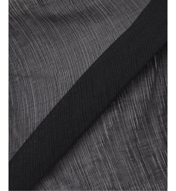 NOBLE「《追加予約》シアークレープジャージロングTシャツ」|Tシャツ・カットソー|