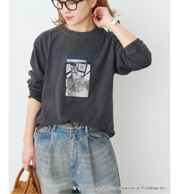 Spick and Span「《予約》GOOD ROCK SPEED / グッドロックスピード 別注 LIFE PC ロンT」|Tシャツ・カットソー|