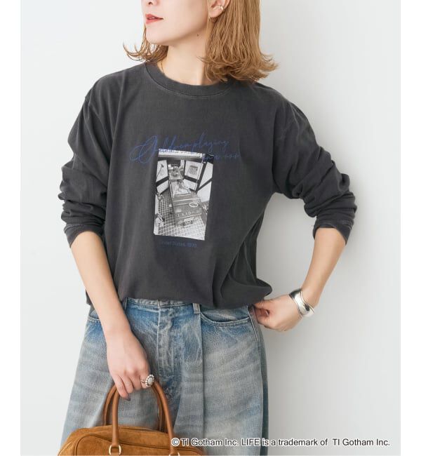 Spick and Span「《予約》GOOD ROCK SPEED / グッドロックスピード 別注 LIFE PC ロンT」|Tシャツ・カットソー|