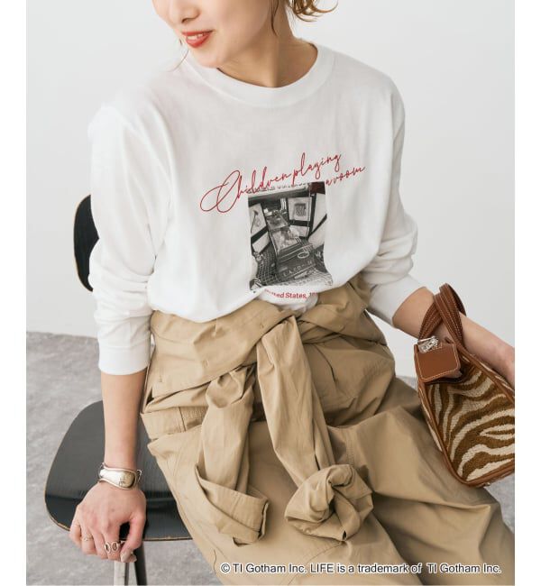 Spick and Span「《予約》GOOD ROCK SPEED / グッドロックスピード 別注 LIFE PC ロンT」|Tシャツ・カットソー|