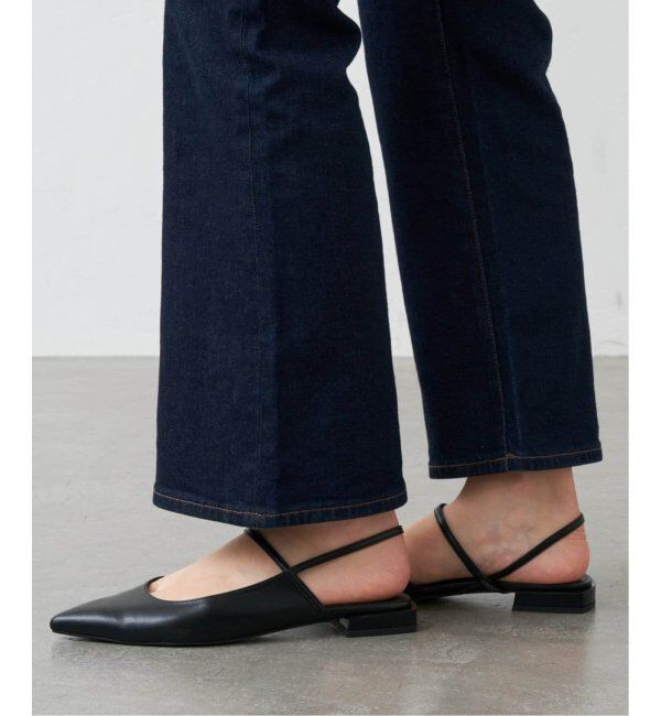 GRISE「《追加》GRISEポインテッドストラップスリングバック」|その他|