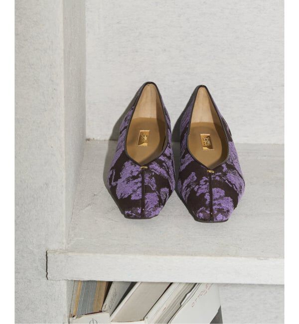 GRISE「《追加》GRISE2.5cmナロースクエアシームフラット」|その他|ブラウン