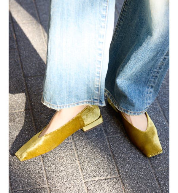  「スクエアスタッズバブーシュ」|その他|