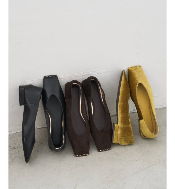  「スクエアスタッズバブーシュ」|その他|