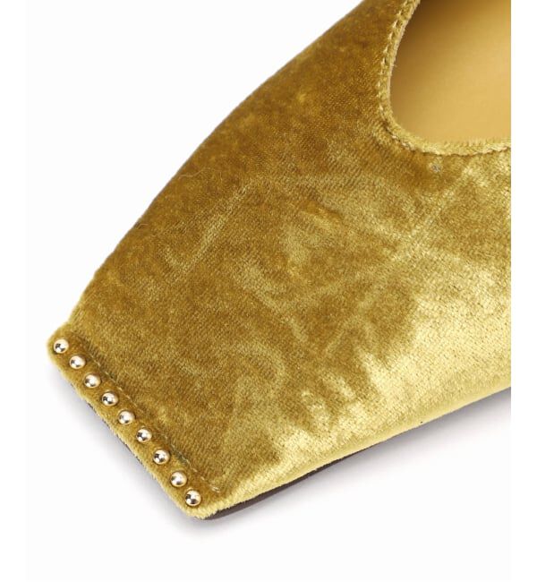  「スクエアスタッズバブーシュ」|その他|