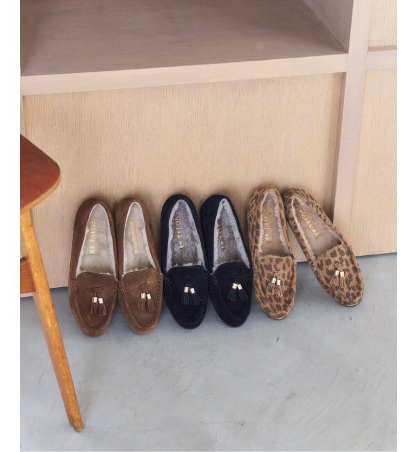  「レザーファータッセルモカシン」|その他|