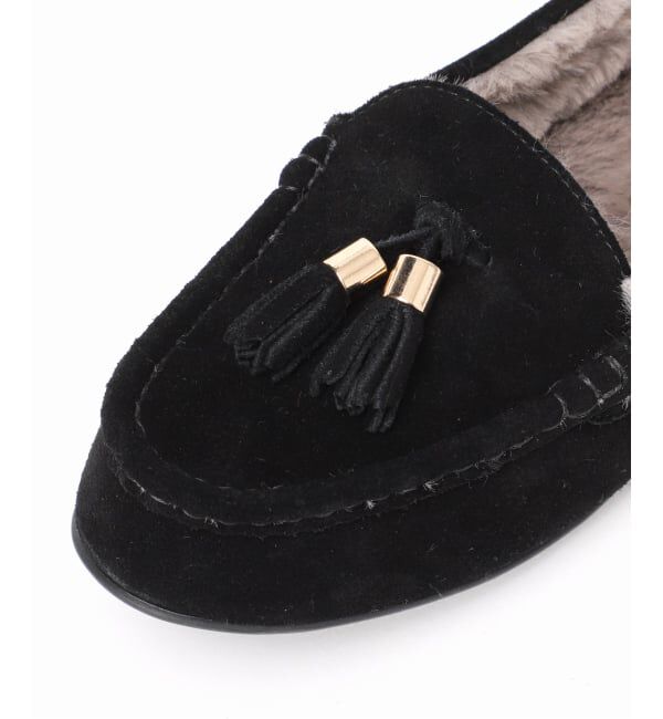  「レザーファータッセルモカシン」|その他|