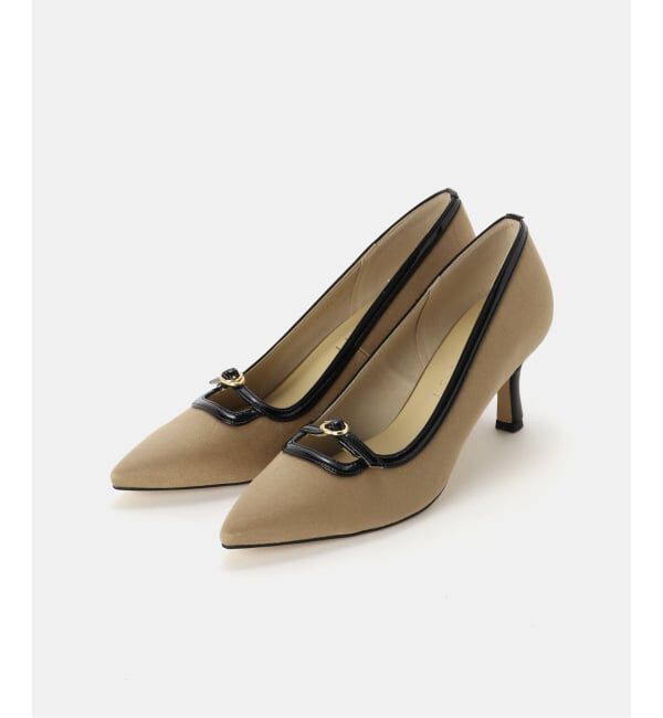  「6.5cmポインテッドフロントベルトパンプス」|パンプス|