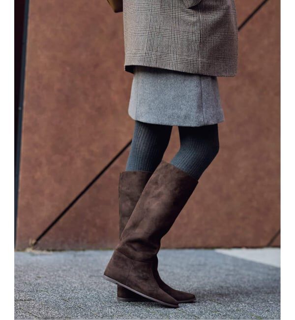  「《追加5》2cmワイドシャフトロングブーツ」|ロングブーツ|