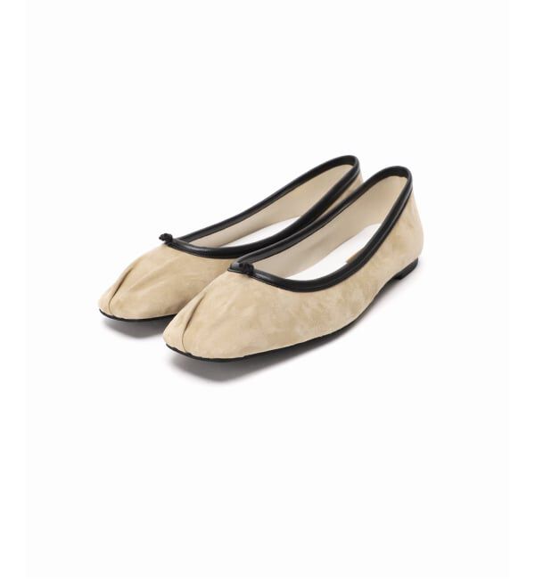 GRISE「《追加》GRISEレザースクエアプリーツフラット」|その他|