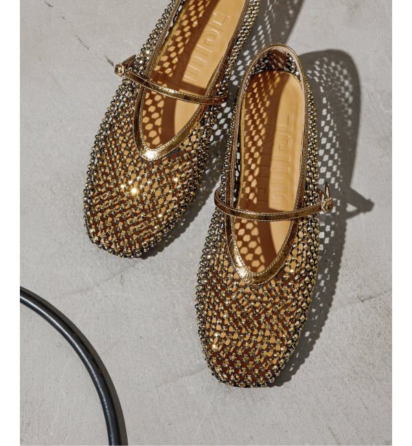 GRISE「《追加》GRISEビジューネットメリージェーン」|その他|ゴールド