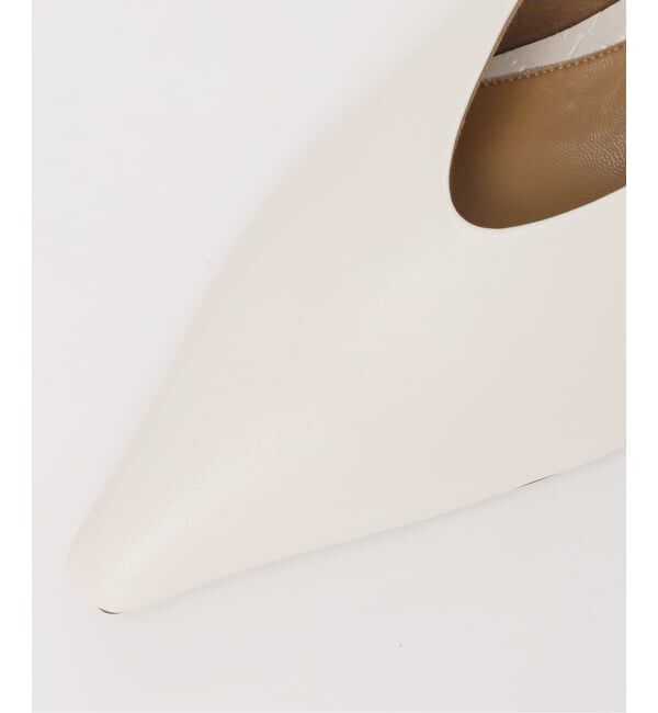 GRISE「《追加予約》GRISE5cmポインテッドレザーソフトウェッジパンプス」|パンプス|